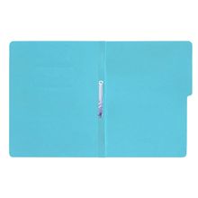 Folder Tipo Pressboard Tamaño Carta Broche 8cm Fortec Azul 5pzas