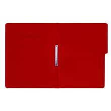 Folder Tipo Pressboard Tamaño Carta Broche 8cm Fortec Roja 5pzas