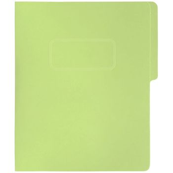 Folder Tipo Pressboard Tamaño Carta Broche 8cm Fortec Verde 5pzas