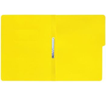 Folder Tipo Pressboard Tamaño Carta Broche 8cm Fortec Amarilla 5pzas