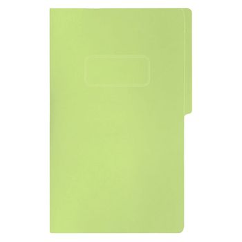 Folder Tipo Pressboard Tamaño Oficio Broche 8cm Fortec Verde 5pzas