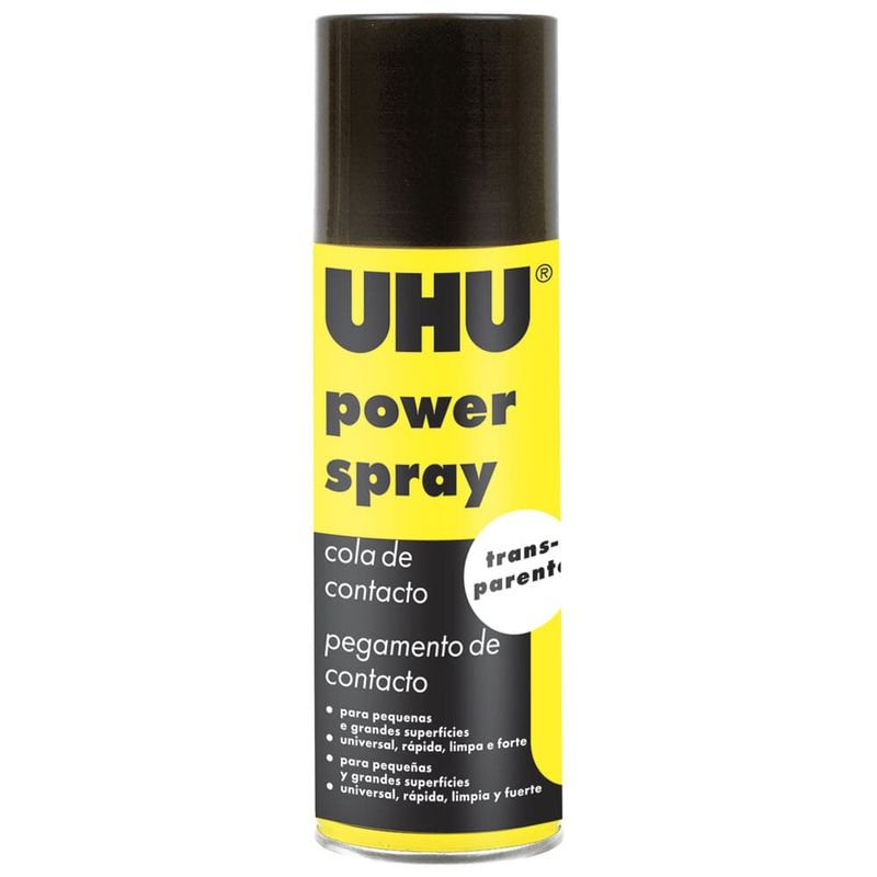 Pegamento UHU Power Spray 200ml, Pegamentos
