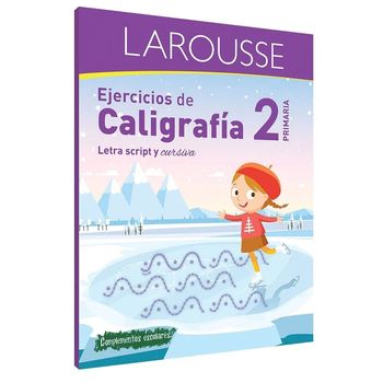 Pack Larousse 2° Primaria Ejercicios de Caligrafía Ortografía y Matemáticas