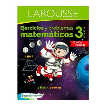 Pack Larousse 3° Primaria Ejercicios de Caligrafía Ortografía y Matemáticas