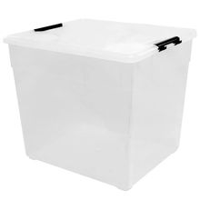 Caja Multiusos D Novo Peyo Aghata con Grapas Transparente 36 Lt