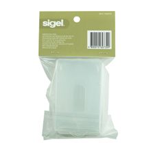 Portagafete Sigel Horizontal/Vertical, 6 piezas
