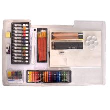 Set de Arte con Caballete de Aluminio Daler & Rowney 115 piezas