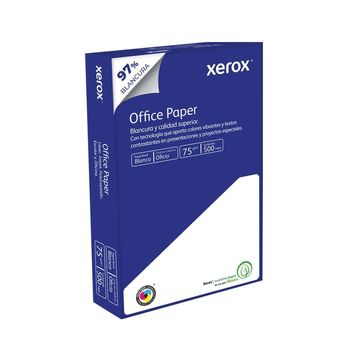 Paquete de Hojas Tamaño Oficio Xerox Office Paper 97% Blancura 500 hojas