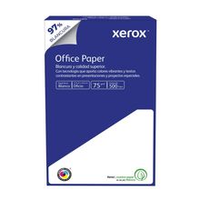 Paquete de Hojas Tamaño Oficio Xerox Office Paper 97% Blancura 500 hojas