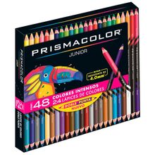 Lápices de Colores Dúo Prismacolor Junior Redondo 24 pzas