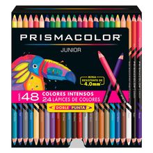 Lápices de Colores Dúo Prismacolor Junior Redondo 24 pzas