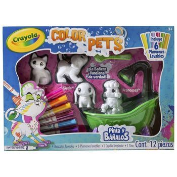 Color Pets Crayola Diversión en Bañera 12 piezas