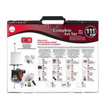Set de Arte con Caballete de Aluminio Daler & Rowney 111 piezas