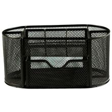 Organizador para Escritorio Sigel 9 Compartimientos Negro