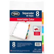 Separador WJ Ins Color 8 div