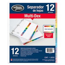 Separador WJ Multidex 12 Div