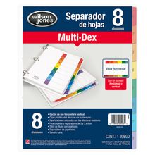 Separador WJ Multidex 8 Div