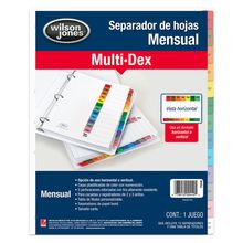 Separador WJ Multidex Mensual