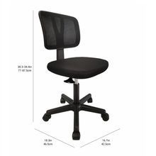 Silla Básica Doha Ergonómica Negra