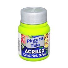 Pintura para Tela Acrilex Verde Manzana 37ml