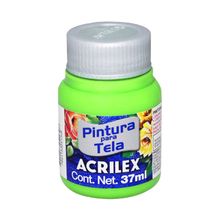 Pintura para Tela Acrilex Verde Hoja 37ml