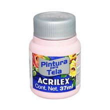 Pintura para Tela Acrilex Rosa Bebe 37ml
