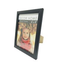 Portarretrato Decor Home Moldura 2 Líneas Negro 15 x 20 cm