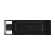 Memoria USB-C Kingston DataTraveler 70 64GB 3.2 Negro