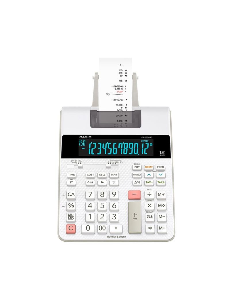 Calculadora sumadora casio hotsell
