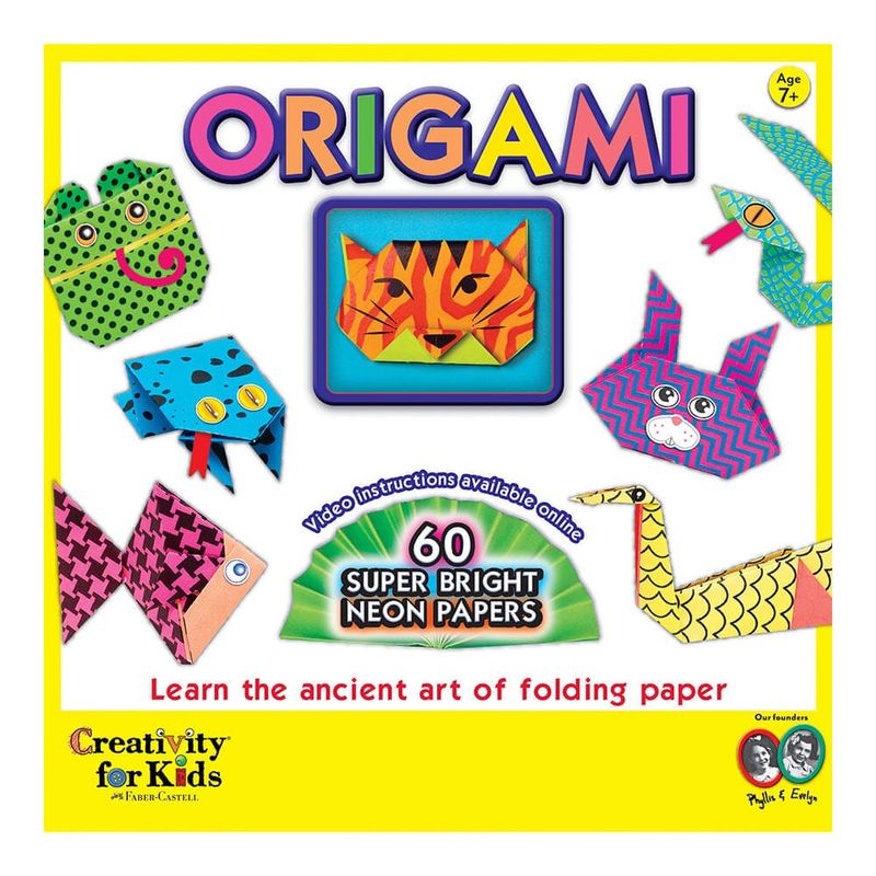 Origami for Kids: Neon Origami Kit from Creativity for Kids