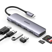 HUB Multipuertos USB-C UGREEN 6 Puertos