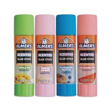 Lápiz Adhesivo Elmer's con Aroma 6 g 4 pzas