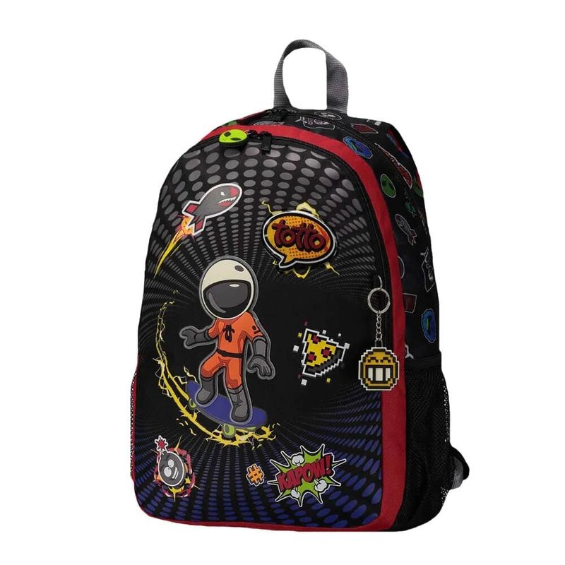 Mochila totto 2024 cool patch