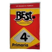 Forro de Plástico Best 4to Grado 10 pzas
