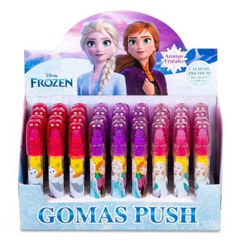 Goma Push Frozen Varios Modelos 1pza