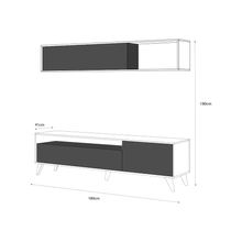 Centro de Entretenimiento Alterego Bon Gris con Madera