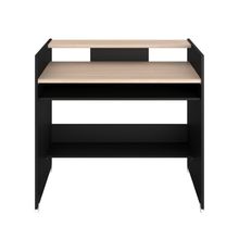 Escritorio Alterego Back Up Madera con Negro