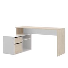 Escritorio Alterego Rox Blanco con Madera