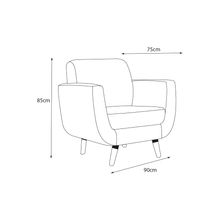 Sillón Alterego Sweet Gris