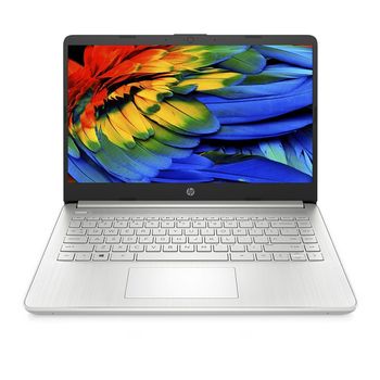 Laptop HP 14-fq1011la RAM 8GB SSD 256GB AMD Ryzen 5 W11 14" Plata