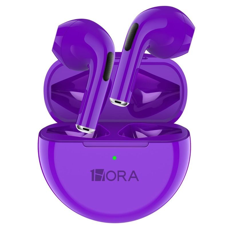 Aud fonos In Ear 1Hora AUT119 Morado Aud fonos in ear