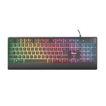 Combo Gaming Trust Ziva Teclado Mouse Mouse Pad y Audífonos Negro
