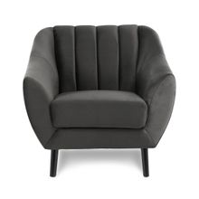 Sillón Alterego Doria Gris Oscuro