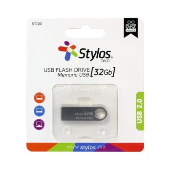 Memoria USB Stylos ST100 32GB 2.0 Metálica