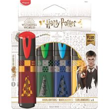 Marcadores Maped Harry Potter 4 pzas