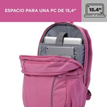 Mochila para Ipad y Laptop Cambri Rosa