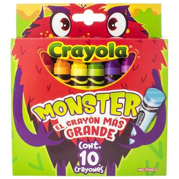 Crayones Crayola Monster 10 piezas