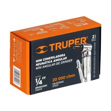 Mini Esmeriladoras Angular Neumática Truper 1/4" 20000 RPM 16886