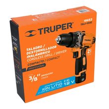 Taladro Inalámbrico Truper 3/8" 12V 18653