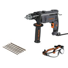 Rotomartillo Truper 1/2" 700W más 6 Brocas y Lentes de Seguridad 100292